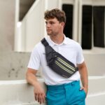 Wildhorn Crossbody Sling Bag for Men | Compact Waist & Chest Bag | Water-Resistant Travel Fanny Pack with Adjustable Strap for Daily Use, Hiking & Outdoor Activities (Grey) - Image 10