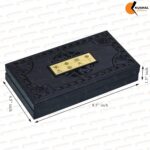 24K Gold Plated Religious Frame Photo Frame with Charan Paduka Return Gifts for Home Puja Office (24 Tirthankar) - Image 8