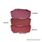 LAMIOR Blurry Fudgy Matte Lip Tint Combo - Long Lasting, Transfer Proof & Hydrating Lip Tint, Enriched with Jojoba Oil, Almond & Mango Extracts with Cushion Applicator, (Winter Delight, Pack of 3) - Image 3