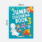 Jumbo Colouring Book 3 - Coloring Activity - Gift to Children for Painting, Drawing and Colouring with reference guide - Colouring Activities Book for Kids Age 3+ Years - Image 3