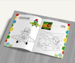 Jumbo Colouring Book 3 - Coloring Activity - Gift to Children for Painting, Drawing and Colouring with reference guide - Colouring Activities Book for Kids Age 3+ Years - Image 6