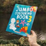 Jumbo Colouring Book 3 - Coloring Activity - Gift to Children for Painting, Drawing and Colouring with reference guide - Colouring Activities Book for Kids Age 3+ Years - Image 9