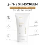 Personal Touch Sunscreen SPF50 PA++++ for Face | Sunstalker Korea 3 in 1 Formula | with Niacinamide | Tanning & Aging Defense | Lightweight No White Cast | Oil-Free, Acne Safe | 30 ml - Image 3