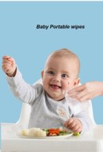 Shivstor Baby Panda Wet Wipes for Baby Kids & Adults Soft Portable Disposable Water Wipes for Face Hand Body Skin Care Wet Tissue for Travel Makeup Removal & Baby Cleaning (Total 32 Wipes In 4 Pouch) - Image 4