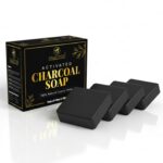 BRALCON Activated Charcoal Soap and Kojic Soap, 4x100g Each, Deep Cleansing Body Soap, Luxury Bar for Brightening and Even Skin Tone, 100g x 8, 8 Soaps - Image 3