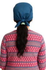 Plain Design Ready To Wear Muslim Women Under/head Scarf Hijab Cap (BLUE) - Image 3