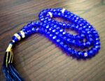 Premium Beautiful Crystal Tasbeeh/Tasbih/Mala/Beads 10 MM with Diamond Cut (Blue; White; Brown) - Pack of 3 - Image 4