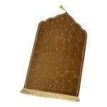 Creations Islamic Muslim Prayer Rug Flannel Carpet Soft 25.5x45inch for Kids Men Women Style MHome & Garden|Rugs & Carpets|Door Mats & Floor Mats - Image 4