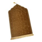 Creations Islamic Muslim Prayer Rug Flannel Carpet Soft 25.5x45inch for Kids Men Women Style MHome & Garden|Rugs & Carpets|Door Mats & Floor Mats - Image 5