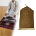 Creations Islamic Muslim Prayer Rug Flannel Carpet Soft 25.5x45inch for Kids Men Women Style MHome & Garden|Rugs & Carpets|Door Mats & Floor Mats - Image 9