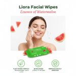 Liora Wet Wipes, Daily Cleansing, Refreshing & Moisturizing Facial Wipes | Aloe Vera Enriched | Rose, Lavender, Watermelon & Cucumber | Anti-Acne, Biodegradable | 25 Wipes Each, Pack of 8 (Total 200 Wipes) - Image 6