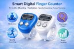KTRIO 7 Pack - Digital Finger Counter with LCD Display & Reset Button | Adjustable Ring Hand Tally Counter for Japa, Chanting, Meditation, Prayers, Sports, Golf, Knitting & Score Tracking - Image 3