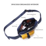 CARRIALL | Real Madrid - Heritage Sling Bag | Premium Water-Resistant Crossbody & Waist Pouch with Quick-Access Front & Back Pockets, Interior Organizer & Adjustable Strap | for Men & Women - Image 6