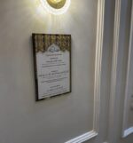 Ramadan Kareem Suhoor, Iftar, Laylatul Qadr Islamic Dua Printed Frame with Stand, Golden, Rectangular, Traditional Islamic Contemporary Style, Religious Wall & Table Decor - Image 3