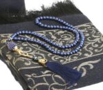 Prien 3 Pcs Prayer Beads, Islamic Gifts, 99 Beads Tasbeeh for Muslim, Islam Dhikr Counter, Bulk Tasbih Gift Set, Rosary for Women Men, Mawlid Favor for Prayer Rug, Ramadan, Hajj, Eid (Navy Blue) - Image 7