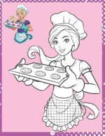 Barbie Copy Colouring Book for Kids | Fun Colouring Pages with Barbie Characters | Enhance Creativity, Motor Skills & Coordination | Perfect Gift for Little Artists Using Crayons, Pastels or Colour Pencils - Image 4