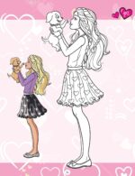 Barbie Copy Colouring Book for Kids | Fun Colouring Pages with Barbie Characters | Enhance Creativity, Motor Skills & Coordination | Perfect Gift for Little Artists Using Crayons, Pastels or Colour Pencils - Image 5