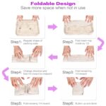 7 Pcs Set Packing Cubes Traveling Luggage Organizers Pack Bags for 24in Suitcase Travel Accessories (Beige, 7 Pcs) - Image 6