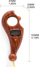Digital Tally Counter with Wooden Bead Design & Red Tassel | Handheld Mantra Jaap Mala Counter for Meditation, Yoga, Prayer & Exercise | Tasbih/Jap Counter for Counting & Pooja Use - Image 4