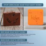 BAKE 2% Kojic Acid Scrub Treatment Soap (200 Gms, 2 Pcs) for Pigmentation, Dark Spots & Tan Removal | Brightens Underarms, Knees & Elbows | With Alpha Arbutin, Niacinamide & MelasaRx™ Complex | For Men & Women - 100g x 2 - Image 4