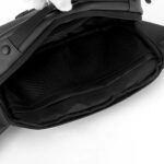 Wildhorn Crossbody Sling Bag for Men | Compact Waist & Chest Bag | Water-Resistant Travel Fanny Pack with Adjustable Strap for Daily Use, Hiking & Outdoor Activities. (Grey) - Image 5