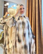 Abaya Georgette Dress for Stylish Abaya Dress for Women& Girl's Casual Wear - Image 3