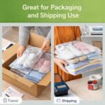 Shoe Storage Bags Frosted Zipper – Reusable Travel Shoe Organizer Bags, Waterproof & Durable Shoe Covers for Packing, Closet & Luggage (30.5 x 35.5 CM) (5) - Image 5