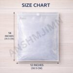 Shoe Storage Bags Frosted Zipper – Reusable Travel Shoe Organizer Bags, Waterproof & Durable Shoe Covers for Packing, Closet & Luggage (30.5 x 35.5 CM) (5) - Image 8