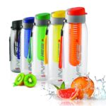 CELLO Infuse Water Bottle Set of 2, 800ml, Blue/Green | Food Grade Unbreakable Detox Bottle with Infuser Chamber |Reusable Leakproof Lightweight Easy to Carry Fridge Pet Bottle For Home, Gym & Outdoor - Image 5