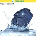 M MEDLER Epochbox Polyester 55 litres Waterproof Strolley Duffle Bag- 2 Wheels - Luggage Bag (Navy Blue) - Image 5