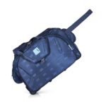 M MEDLER Epochbox Polyester 55 litres Waterproof Strolley Duffle Bag- 2 Wheels - Luggage Bag (Navy Blue) - Image 6