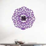 Islamic Wall Clock Quartz Clocks Livingroom Muslim Eid Ramadan Purple|Home & Garden|Home Decor|Clocks|Wall Clocks - Image 9