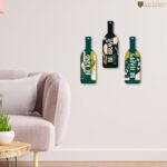 Artvibes Be Kind Be Brave Decor Designer Wall Hanging Wooden Art | Quotes Decor Item | Wall Poster | Office Decor | Inspirational Quotes Wall Art | Mdf Wall Decoration | Gifts (WH_9531N), Set of 3 - Image 3