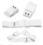 Modefa Islamic Men's Ihram Towel Set for Hajj Umrah - 2 Piece Set - 110 x 220, 100% Cotton - Combo with Belt, Kufi and Tawaf Beads - Image 8
