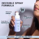 SEREKO Hydra-Protect Face & Body Sunscreen Spray SPF 50 PA++++ | Invisible, Non-Greasy Broad Spectrum UV Protection | Hydrating Cooling Mist | For All Skin Types | 100 ml - Image 3