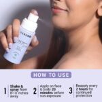 SEREKO Hydra-Protect Face & Body Sunscreen Spray SPF 50 PA++++ | Invisible, Non-Greasy Broad Spectrum UV Protection | Hydrating Cooling Mist | For All Skin Types | 100 ml - Image 5