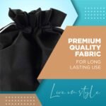 Lify Travel Shoe Bags, Portable Travel Shoe Tote Bags - Packing Organizers for Men and Women- Plain- Pack of 6 Piece - Image 4
