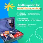 American Tourister Ivy 2.0 | Medium Size Check-in Trolley Bag (68 cm) | 360° 8 Wheel Travel Luggage | Hard Case Polypropylene (PP) Suitcase | Combination Lock | Dark Forest - Image 5