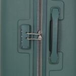American Tourister Ivy 2.0 | Medium Size Check-in Trolley Bag (68 cm) | 360° 8 Wheel Travel Luggage | Hard Case Polypropylene (PP) Suitcase | Combination Lock | Dark Forest - Image 9