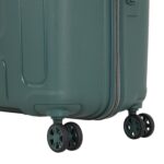 American Tourister Ivy 2.0 | Medium Size Check-in Trolley Bag (68 cm) | 360° 8 Wheel Travel Luggage | Hard Case Polypropylene (PP) Suitcase | Combination Lock | Dark Forest - Image 10