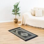 Alban Muslim Prayer Rug with Prayer Beads - Prayer Mat, Black, One Size - Image 5