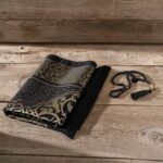 Alban Muslim Prayer Rug with Prayer Beads - Prayer Mat, Black, One Size - Image 7