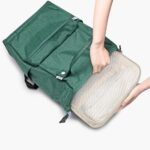 Polyester 7 Set Travel Organizer Bag 3 Packing Cubes + 3 Pouches + 1 Toiletry Organizer Bag(Beige) - Image 6