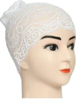 ROZZ Designs Net Lace Under Hijab/Scarf Tube Cap (Assorted Colour, - Image 5