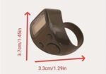 Face Me Digital Finger Tally Counter, Digital Electronic Tasbeeh Counters, Lap Track Handheld Clicker with Ring, Re-settable Digits Display Pack of 4 - Image 3