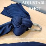 Streetup India® Lycra Fabric Aerial Swing/Yoga Hammock With 20 Feet Long Fabric With Carabiner Neavy Blue - Image 5