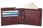 amazon basics Mens Leather Wallet|Sleek Minimalist Design|Leather|Secure Storage|Compact & Stylish|Essential Daily Accessory, Brown - Image 4