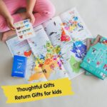CocoMoco Kids Play Passport for Kids, Geography Educational Toy Activity Kit with Reusable Stickers and World Map, Return Gift for Kids Ages 4-11 Year olds - Image 7