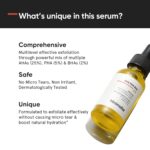 Minimalist 25% AHA + 2% BHA + 5% PHA Peeling Serum Solution for Glowing Skin, Smooth Texture & Pore Cleansing | AHA BHA PHA Peel Serum For Weekend Exfoliation | 30ml - Image 4