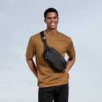 tomtoc 3.5L Sling Bag with RFID Blocking, Crossbody Bag Chest Shoulder Pack for Men and Women, Water-resistant Lightweight Casual Waist Fanny Pack for Travel/Daily Use - Image 8
